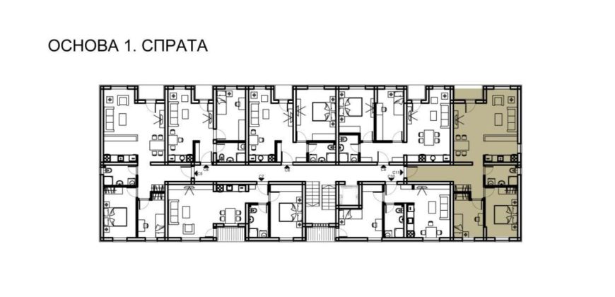 Dvoiposoban stan u izgradnji – 69 m², Obrenovac – 100.000 € (PARKING MESTO, POVRAT PDV-a)