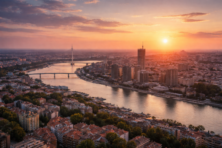 Panorama Beograda iz vazduha – prikaz tržišta nekretnina i cena stanova 2026